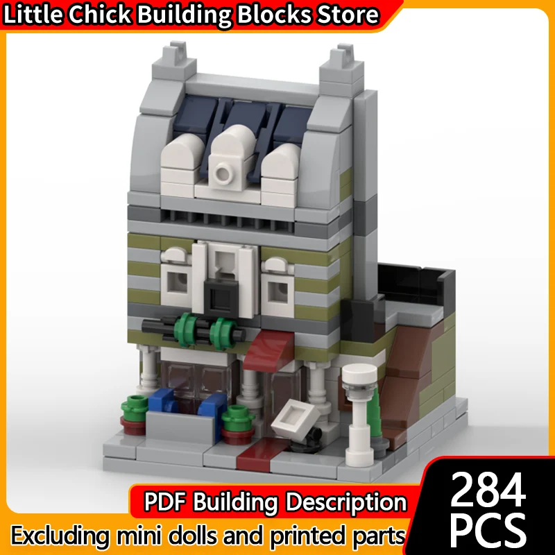 City Street View Model MOC Building Bricks Mini Parisian Restaurant Modular Technology Children Holiday Gifts Assemble Toys Suit
City Street View Model MOC Building Bricks Mini Parisian Restaurant Modular Technology Children Holiday Gifts Assemble Toys Suit