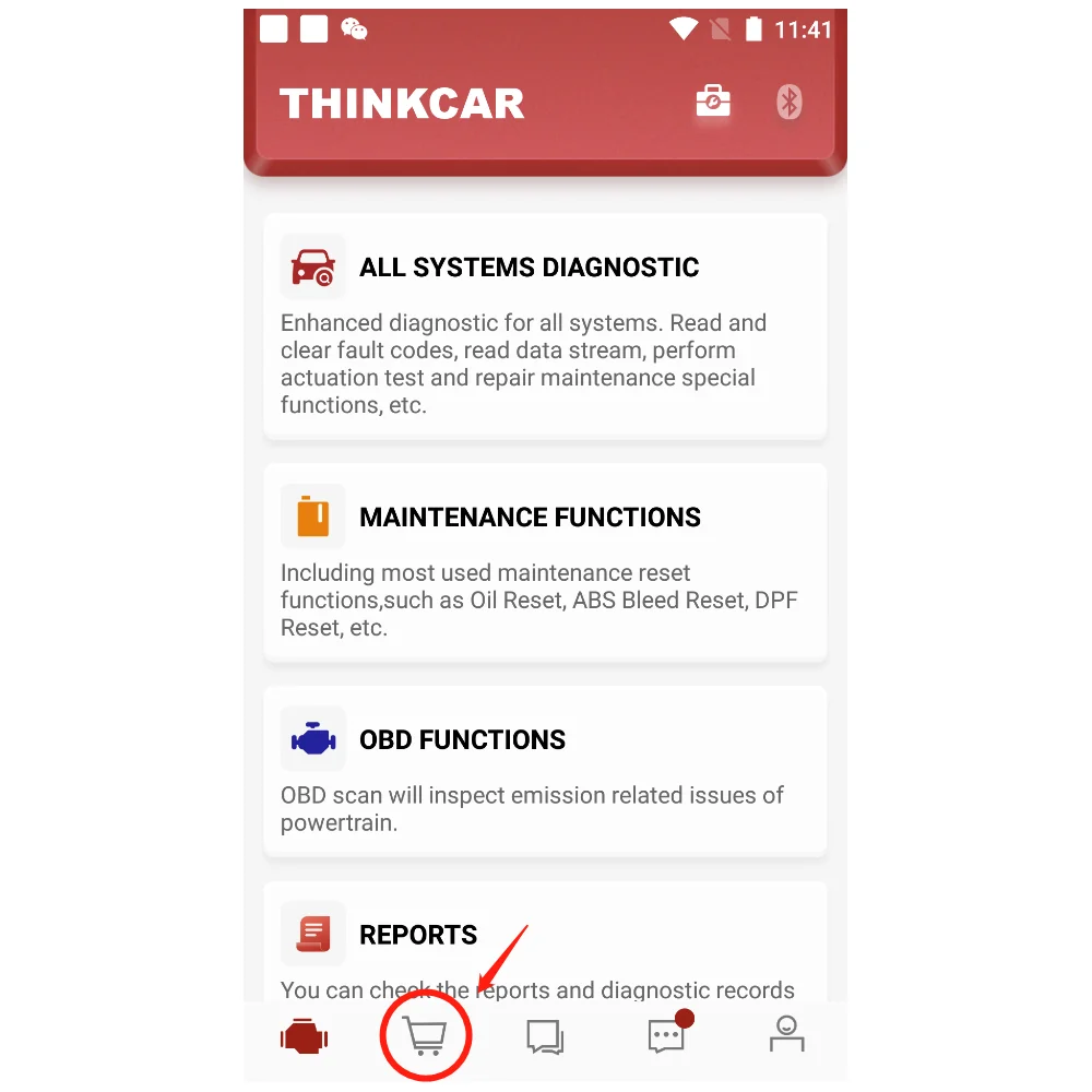 Thinkcar Thinkdiag 2 Полное программное обеспечение 1 год обновления Сканер OBD2 Инструмент диагностики уровня OE 15 сбросов Поддержка услуг 115 Автомобильных брендов
Thinkcar Thinkdiag 2 Полное программное обеспечение 1 год обновления Сканер OBD2 Инструмент диагностики уровня OE 15 сбросов Поддержка услуг 115 Автомобильных брендов