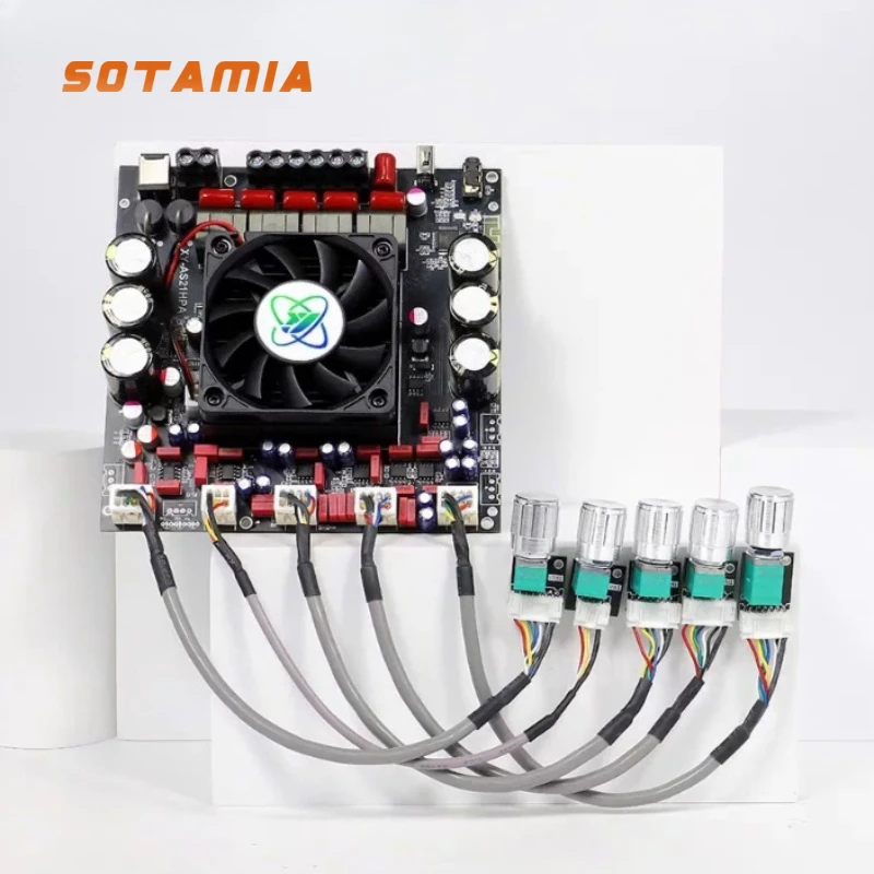 SOTAMIA TPA3255 Subwoofer Amplifier 600W+300Wx2 2.1 Bluetooth Power Amplifier AUX USB Amplificador HIFI Home Sound Speaker Amp
SOTAMIA TPA3255 Subwoofer Amplifier 600W+300Wx2 2.1 Bluetooth Power Amplifier AUX USB Amplificador HIFI Home Sound Speaker Amp