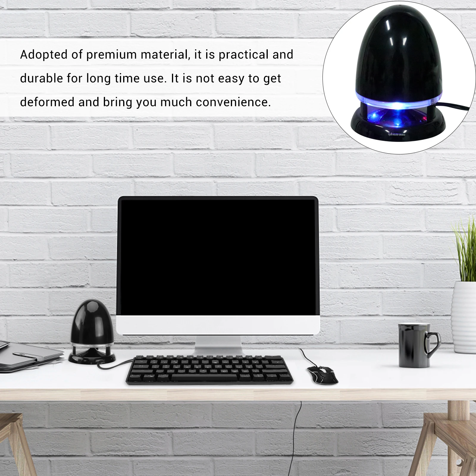 Dynamic Multimedia Mini Speaker Abs High-Quality Portable Loudspeaker 3.5Mm Audio Input Volume Control Slip-Resistant Desktop
Dynamic Multimedia Mini Speaker Abs High-Quality Portable Loudspeaker 3.5Mm Audio Input Volume Control Slip-Resistant Desktop