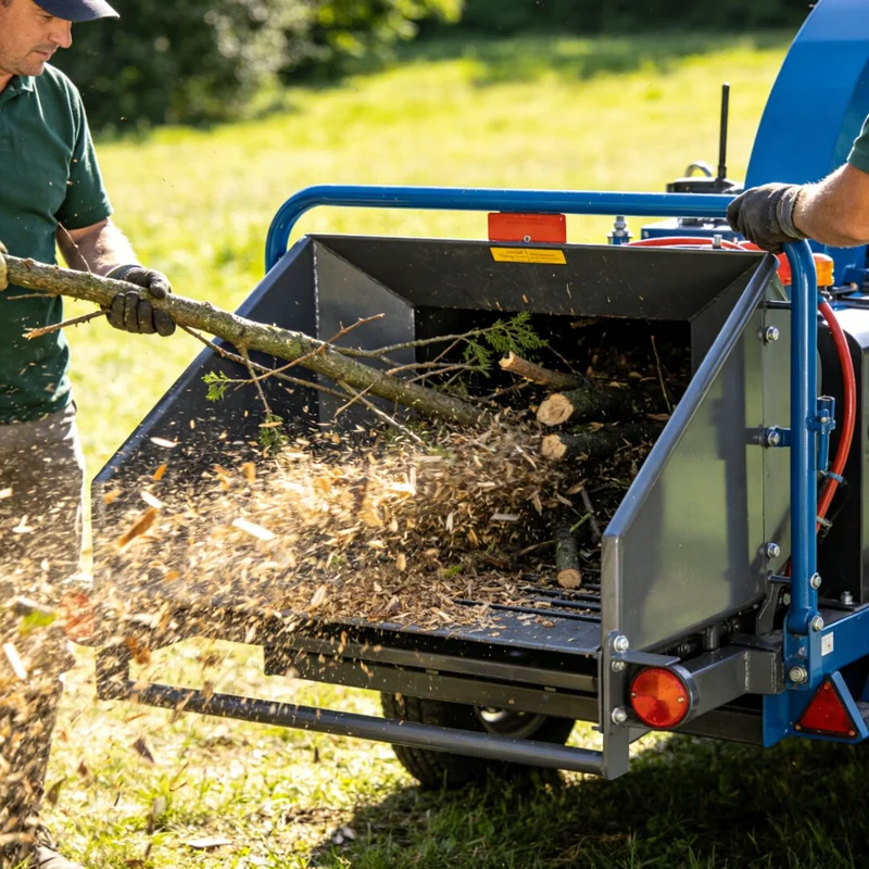 Customized Mobile Wood Chipper & Wood Shredder for Garden and Forestry Branch, Easy to Move and Reliable Working Performance
Customized Mobile Wood Chipper & Wood Shredder for Garden and Forestry Branch, Easy to Move and Reliable Working Performance