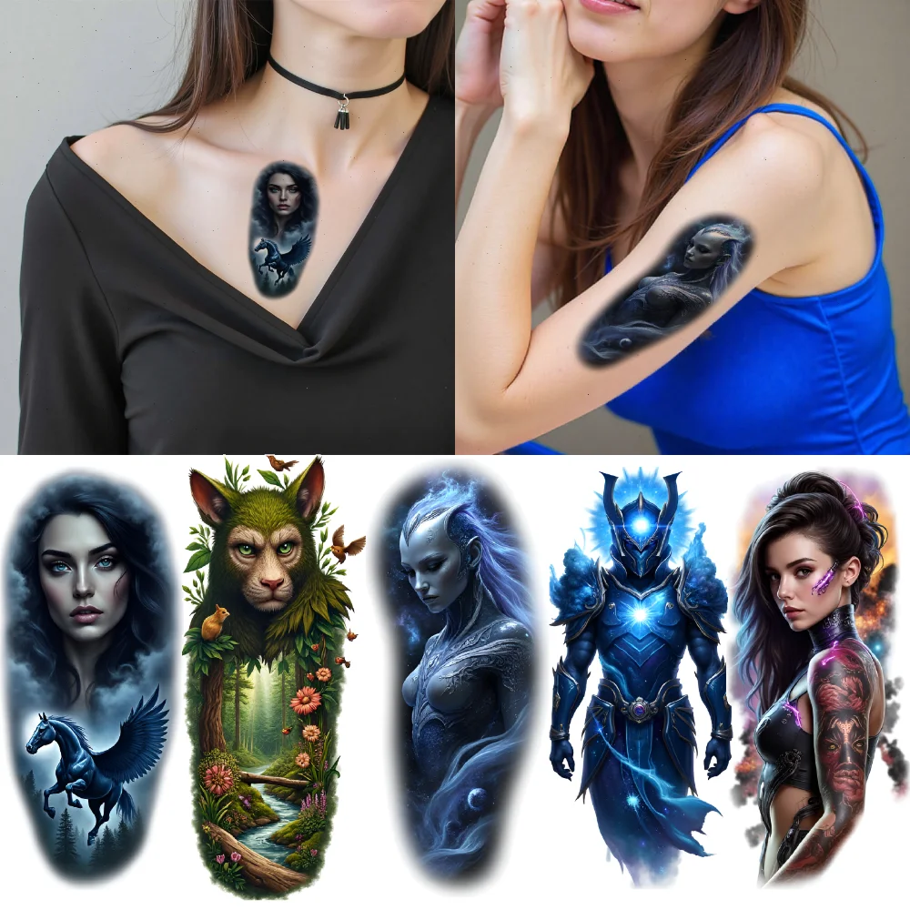Временная татуировка, космический исследователь, красочный реализм, робот-воин, кибер-женщина, реалистичные временные татуировки, фэнтезийное существо
Временная татуировка, космический исследователь, красочный реализм, робот-воин, кибер-женщина, реалистичные временные татуировки, фэнтезийное существо