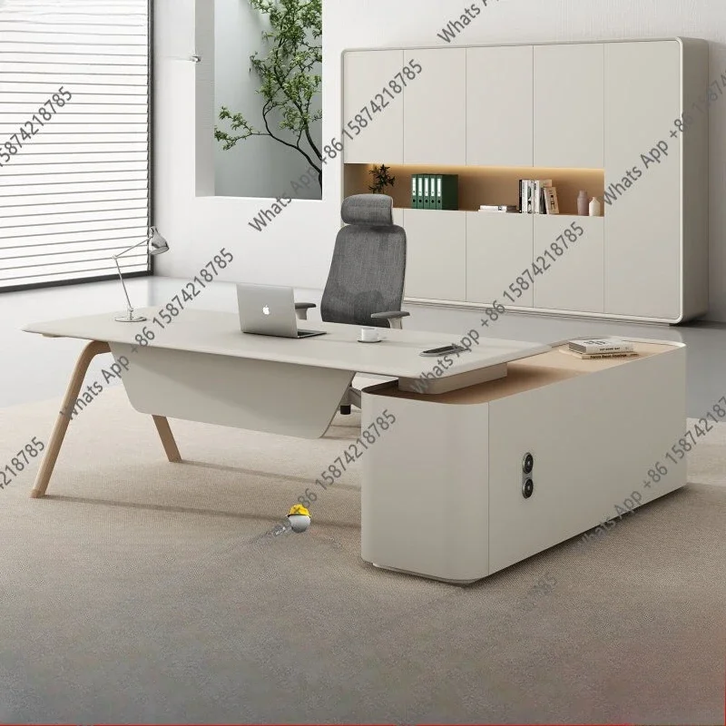 N68 Simple atmospheric paint boss office desk and chair combination simple modern supervisor desk single table manager table
N68 Simple atmospheric paint boss office desk and chair combination simple modern supervisor desk single table manager table