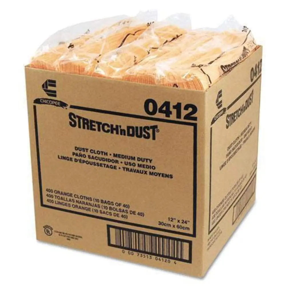 40-Count Medium Duty Dusting Cloths for Furniture and Electronics, 24 x 12 Unfolded
40-Count Medium Duty Dusting Cloths for Furniture and Electronics, 24 x 12 Unfolded