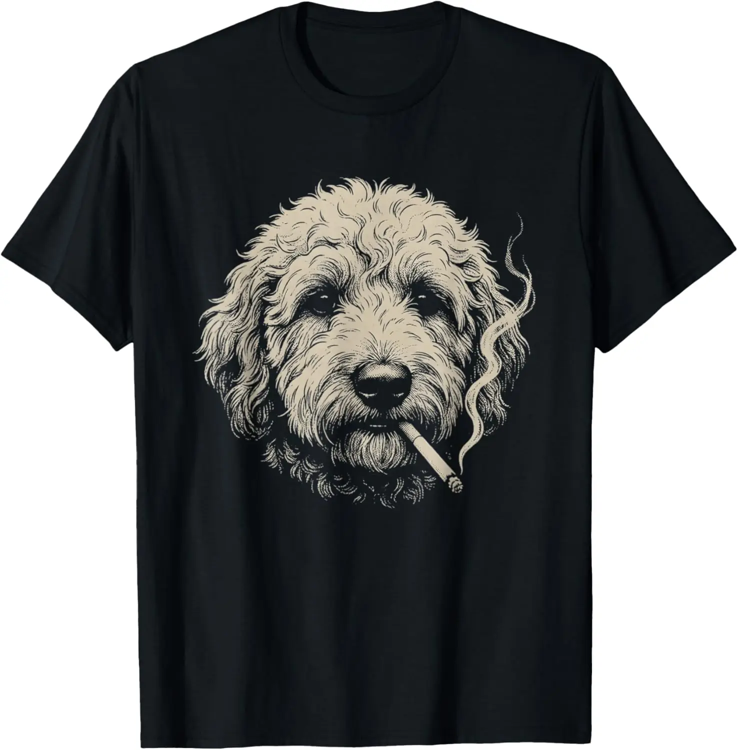 Dog Smoking Cigarette Funny Goldendoodle Meme T-Shirt
Dog Smoking Cigarette Funny Goldendoodle Meme T-Shirt