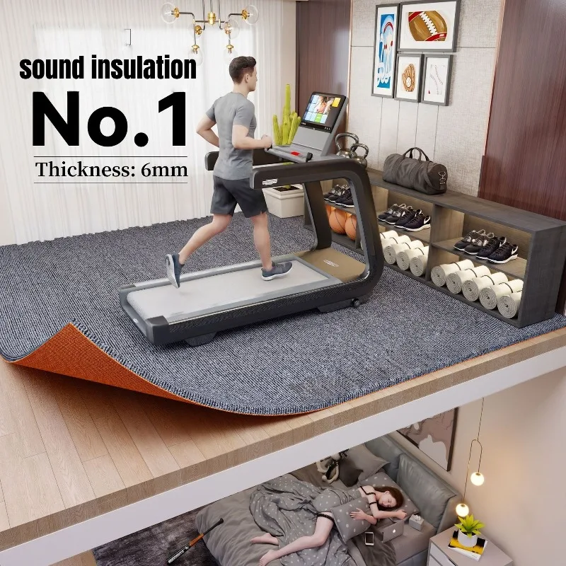 Durable Non-Slip Striped Soundproof Mat -6mm Thick Noise Reduction Indoor/Outdoor Floor Mat for Living Room, Kitchen, Patio, Gym
Durable Non-Slip Striped Soundproof Mat -6mm Thick Noise Reduction Indoor/Outdoor Floor Mat for Living Room, Kitchen, Patio, Gym