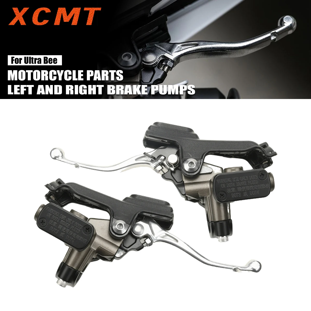 E-Motorcycle For Surron UltraBee Front Left and Right Upper Brake Pumps CNC Aluminum Alloy Brake Replacement Parts
E-Motorcycle For Surron UltraBee Front Left and Right Upper Brake Pumps CNC Aluminum Alloy Brake Replacement Parts