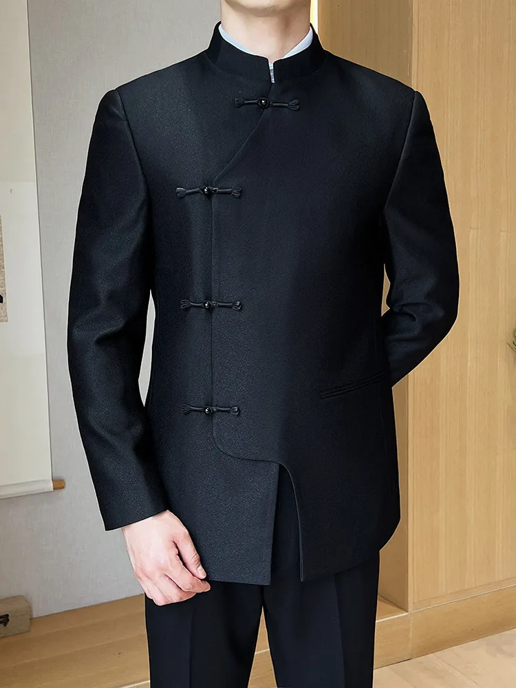 Мужской повседневный жилет для костюма: модный, с воротником-стойкой, для свадебных церемоний, из полиэстера, немнущийся, для повседневной носки, эксклюзивно онлайн
Мужской повседневный жилет для костюма: модный, с воротником-стойкой, для свадебных церемоний, из полиэстера, немнущийся, для повседневной носки, эксклюзивно онлайн