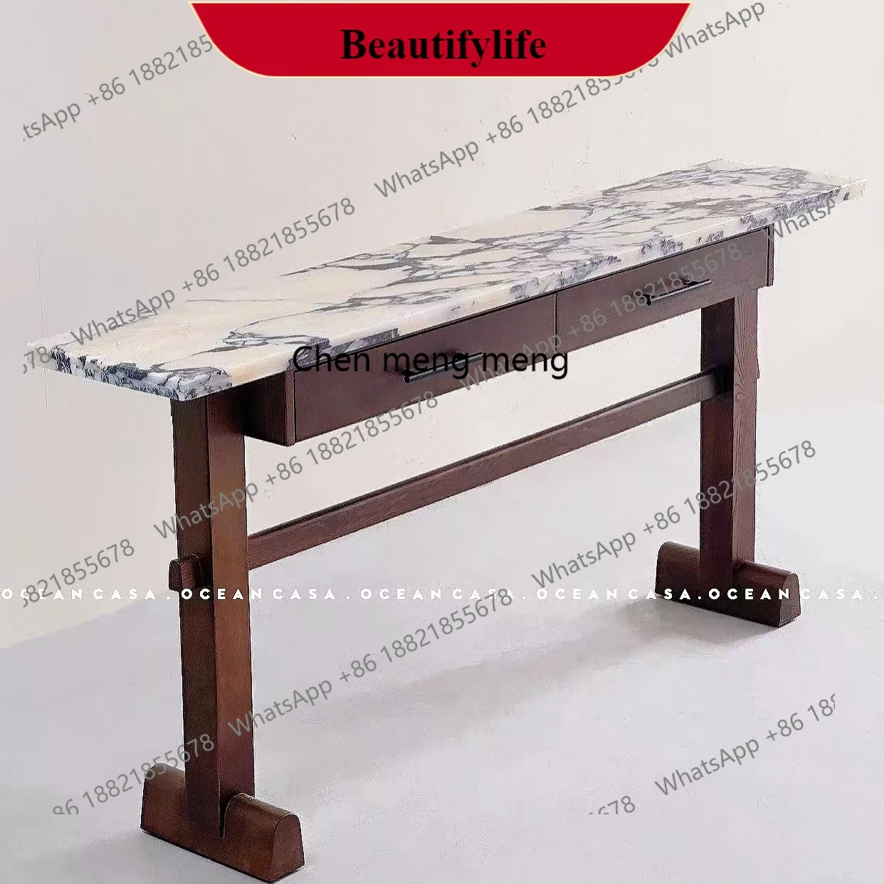 G153 Medieval style entrance entrance table corridor aisle decoration marble entrance plan Song-style aesthetics
G153 Medieval style entrance entrance table corridor aisle decoration marble entrance plan Song-style aesthetics