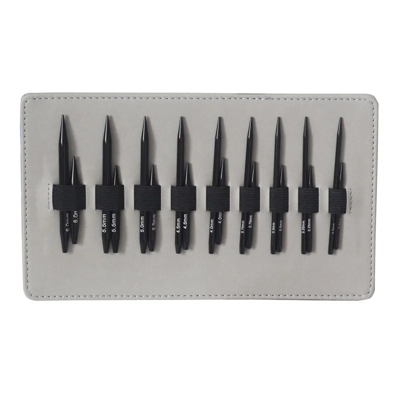 Black Detachable Sweater Needle Set of 9 Knitting Tools Set
Black Detachable Sweater Needle Set of 9 Knitting Tools Set