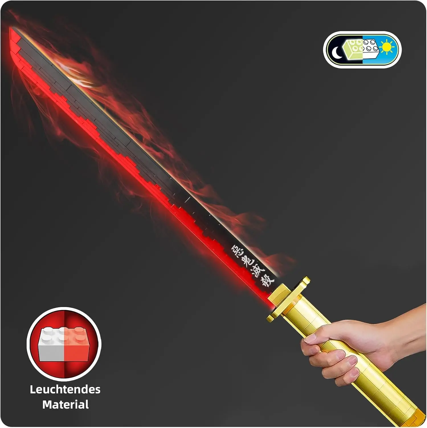 Набор для сборки игрушечного меча демона, 606 деталей, модель катаны, совместим с конструкторами, подарок для любителей аниме
Набор для сборки игрушечного меча демона, 606 деталей, модель катаны, совместим с конструкторами, подарок для любителей аниме