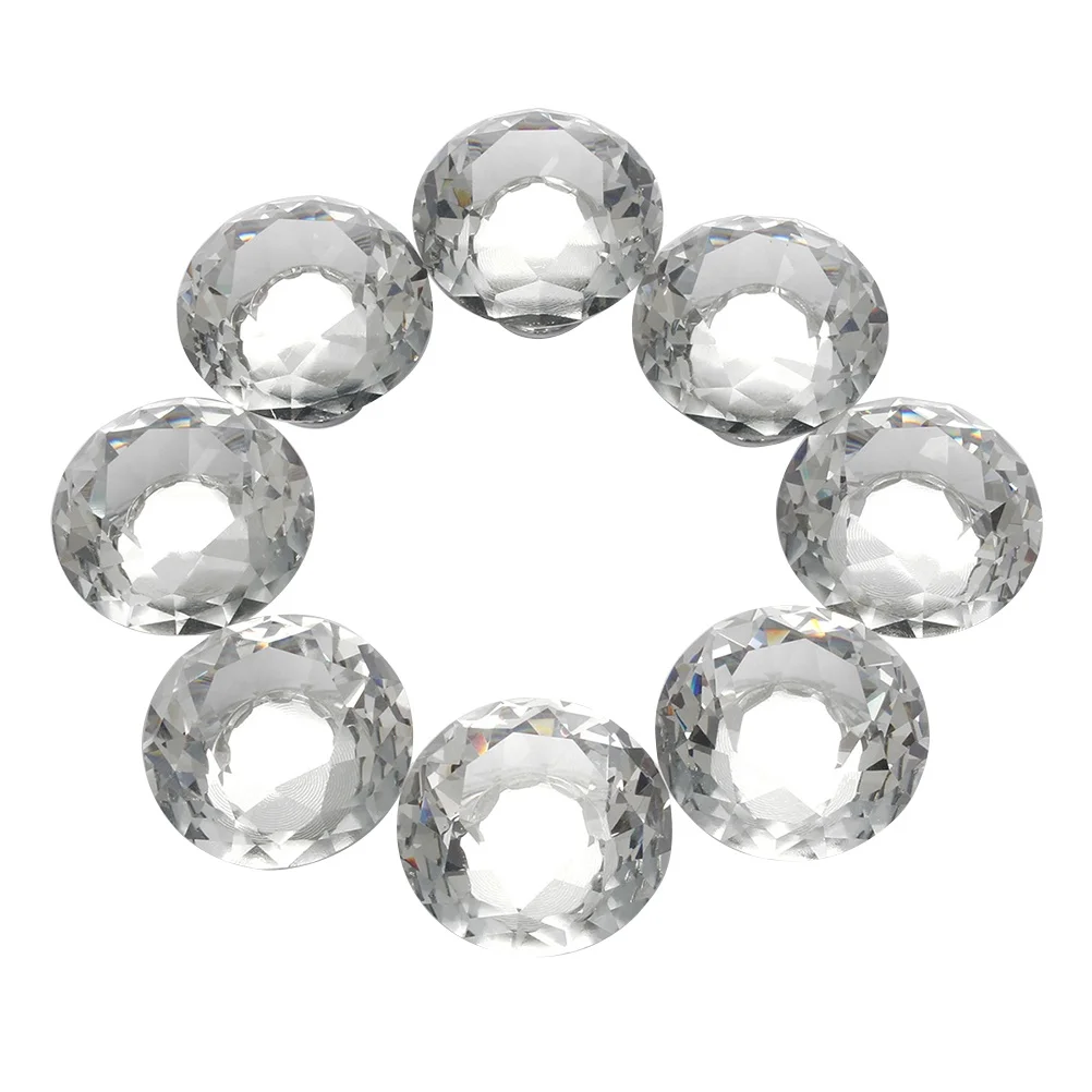 8 Pcs Crystal Cabinet Knobs Easy Installation Durable Glass Hardware Dresser Pull Wardrobe Knob Cupboard Decoration
8 Pcs Crystal Cabinet Knobs Easy Installation Durable Glass Hardware Dresser Pull Wardrobe Knob Cupboard Decoration