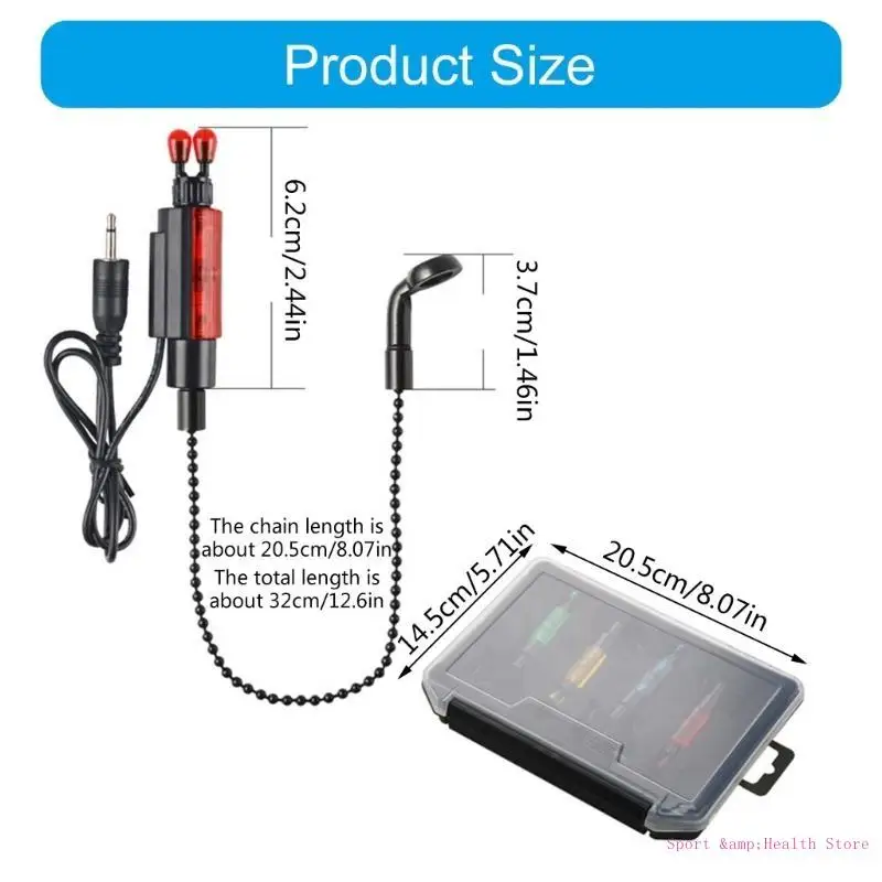 4Pcs Fishing Hangers Bobbins Fishing Rod Alarm Swingers Chain Indicators Fishing Alarm Fishing Tool Accessories
4Pcs Fishing Hangers Bobbins Fishing Rod Alarm Swingers Chain Indicators Fishing Alarm Fishing Tool Accessories