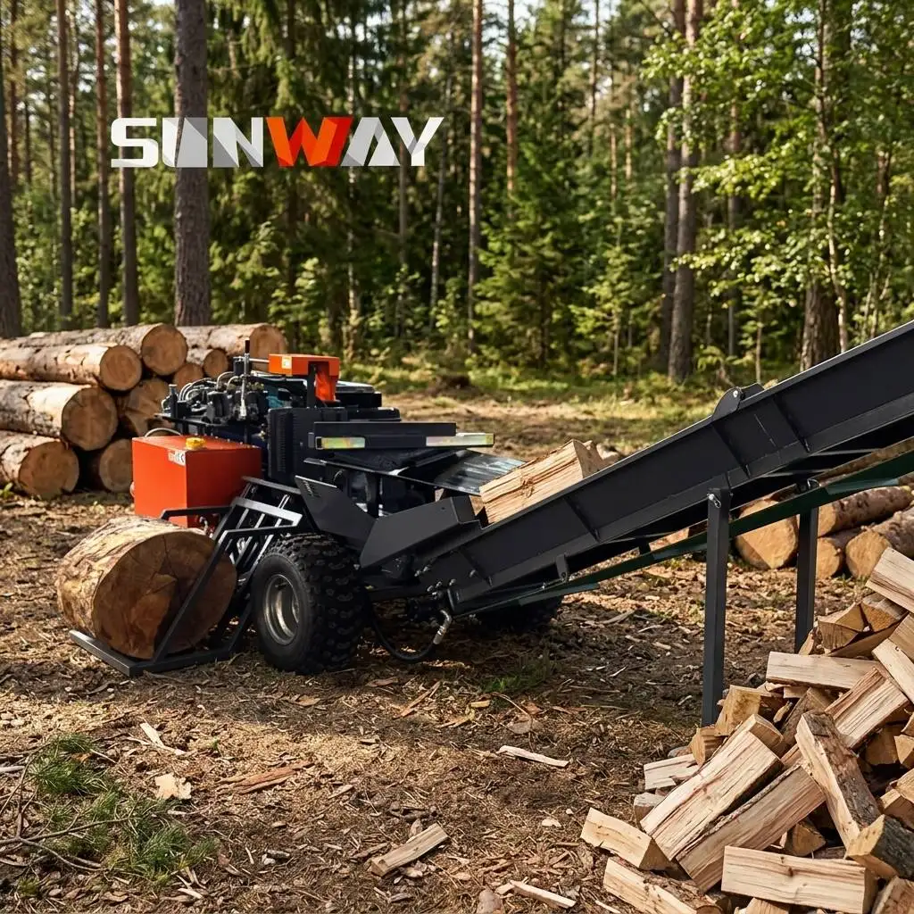 Heavy Duty 50T Powered Horizontal Log Splitter Automatic Firewood Cutting Machine for Forestry
Heavy Duty 50T Powered Horizontal Log Splitter Automatic Firewood Cutting Machine for Forestry