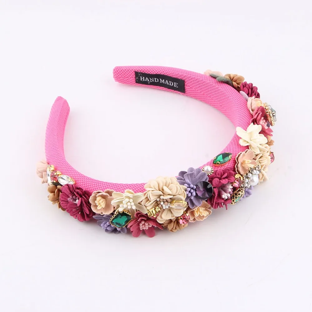 Baroque Style Sponge Dried Flower Headband Handmade Wedding Headwear Flower Headband Lightweight Rhinestone Flower Hair Band
Baroque Style Sponge Dried Flower Headband Handmade Wedding Headwear Flower Headband Lightweight Rhinestone Flower Hair Band