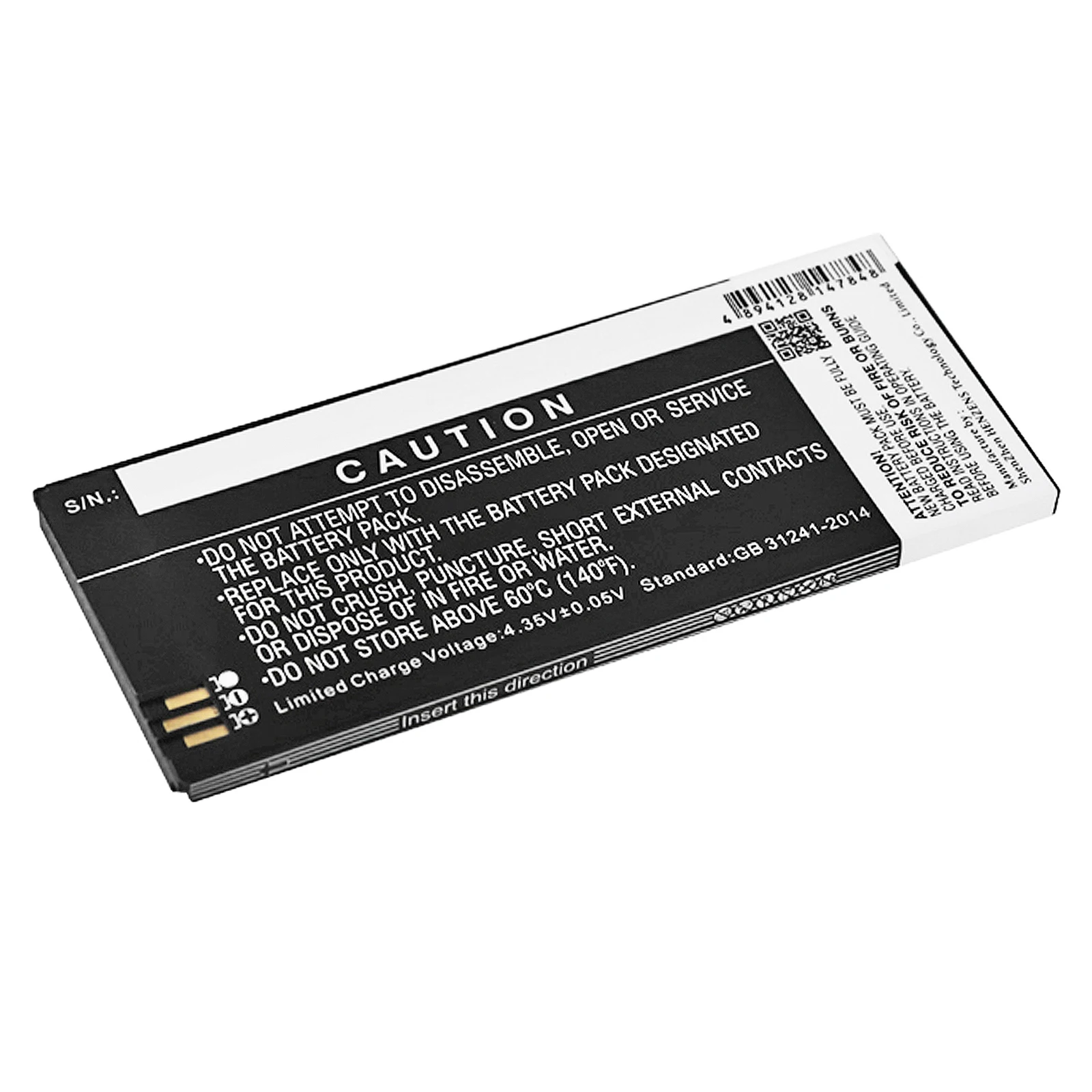 Replacement Battery 74-102376-01 CP-BATT-8821 GP-S10-374192-010H for Cisco 8800 Li-Polymer 3.80V 2400mAh / 9.12Wh
Replacement Battery 74-102376-01 CP-BATT-8821 GP-S10-374192-010H for Cisco 8800 Li-Polymer 3.80V 2400mAh / 9.12Wh