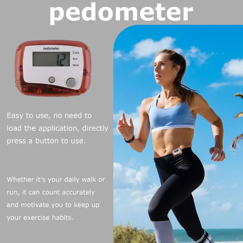 Walking Pedometer Digital LCD Display Walking Calorie Pedometer Multifunctional Sport Must Have Step Counter For Sports Daily
Walking Pedometer Digital LCD Display Walking Calorie Pedometer Multifunctional Sport Must Have Step Counter For Sports Daily
