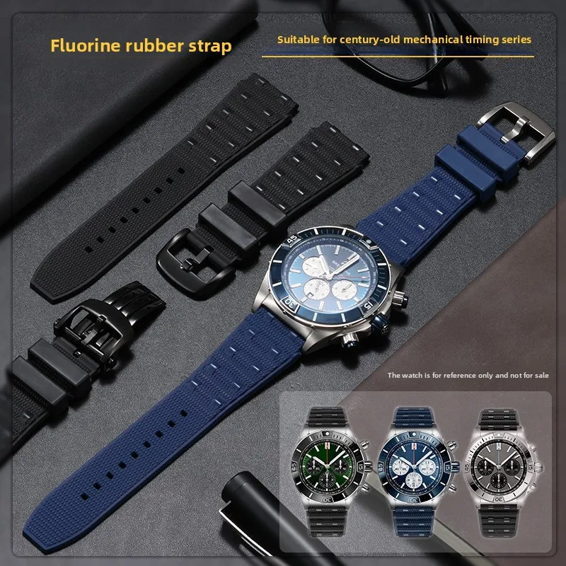 Высококачественный ремешок из фторкаучука для Breitling Navitimer B01 Superocean FKM, резиновый ремешок для часов, мужской сменный браслет 22 24 мм
Высококачественный ремешок из фторкаучука для Breitling Navitimer B01 Superocean FKM, резиновый ремешок для часов, мужской сменный браслет 22 24 мм