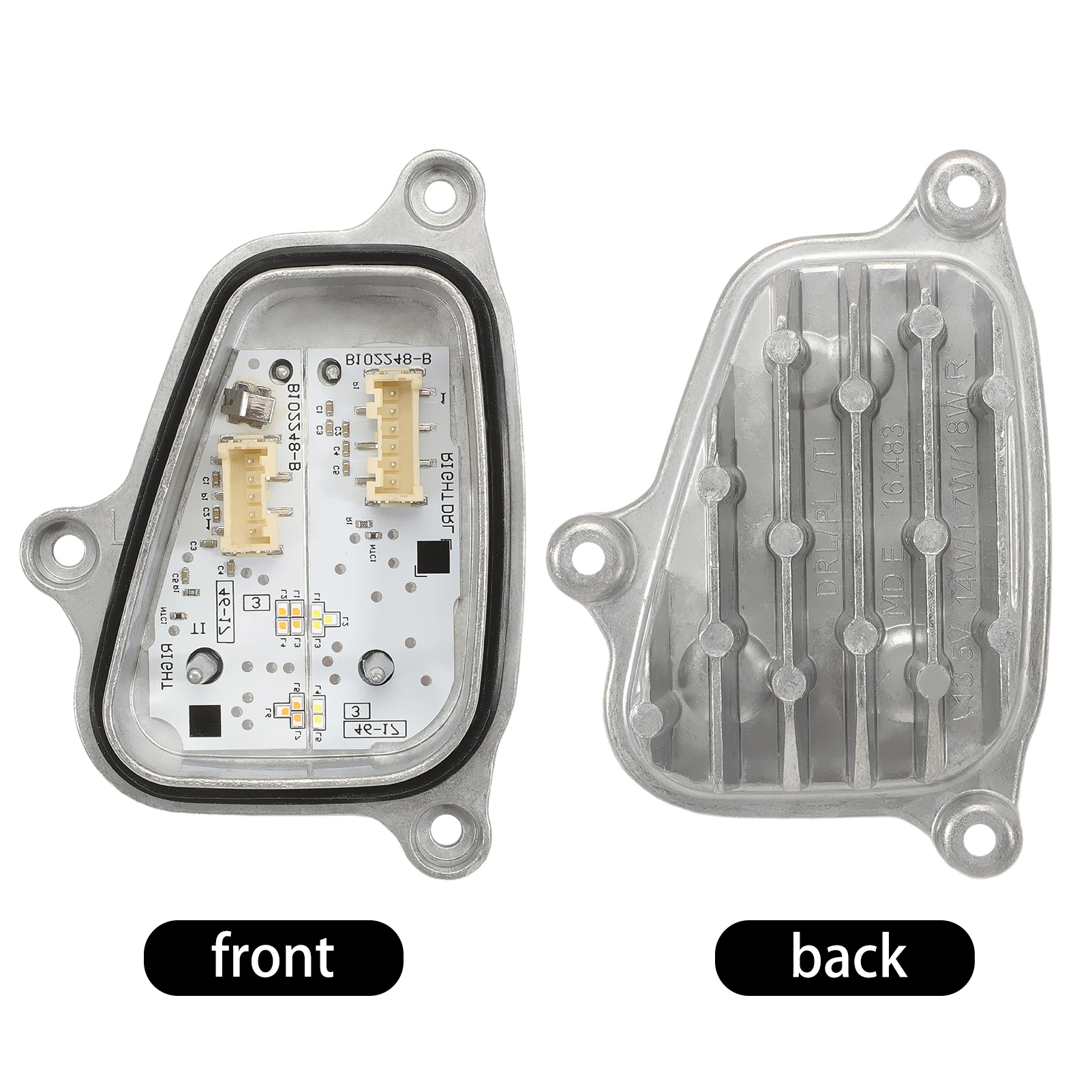 Headlight Daytime Running Light Module DRL Chips With Heat Sink Fit For 2017-2023 Seat Arona Ibiza Replace 6F0941475 6F0941476
Headlight Daytime Running Light Module DRL Chips With Heat Sink Fit For 2017-2023 Seat Arona Ibiza Replace 6F0941475 6F0941476
