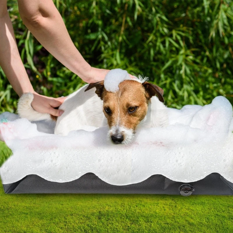 Durability Shower Basins with Detachable Drains Pipe Compacts Portables Shower Pan for Camping Beach Activity
Durability Shower Basins with Detachable Drains Pipe Compacts Portables Shower Pan for Camping Beach Activity