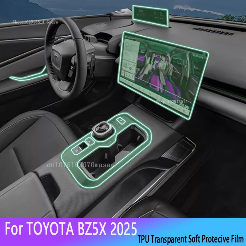 For TOYOTA BZ5X 2025 Car Interior Center Console Transparent TPU Protective Film Anti-scratch Repair Car Stickers
For TOYOTA BZ5X 2025 Car Interior Center Console Transparent TPU Protective Film Anti-scratch Repair Car Stickers