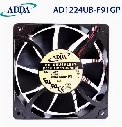 ADDA AD1224UB-F91GP DC 12 В 0,90 А 120x120x38 мм 2-проводной охлаждающий вентилятор для сервера
ADDA AD1224UB-F91GP DC 12 В 0,90 А 120x120x38 мм 2-проводной охлаждающий вентилятор для сервера