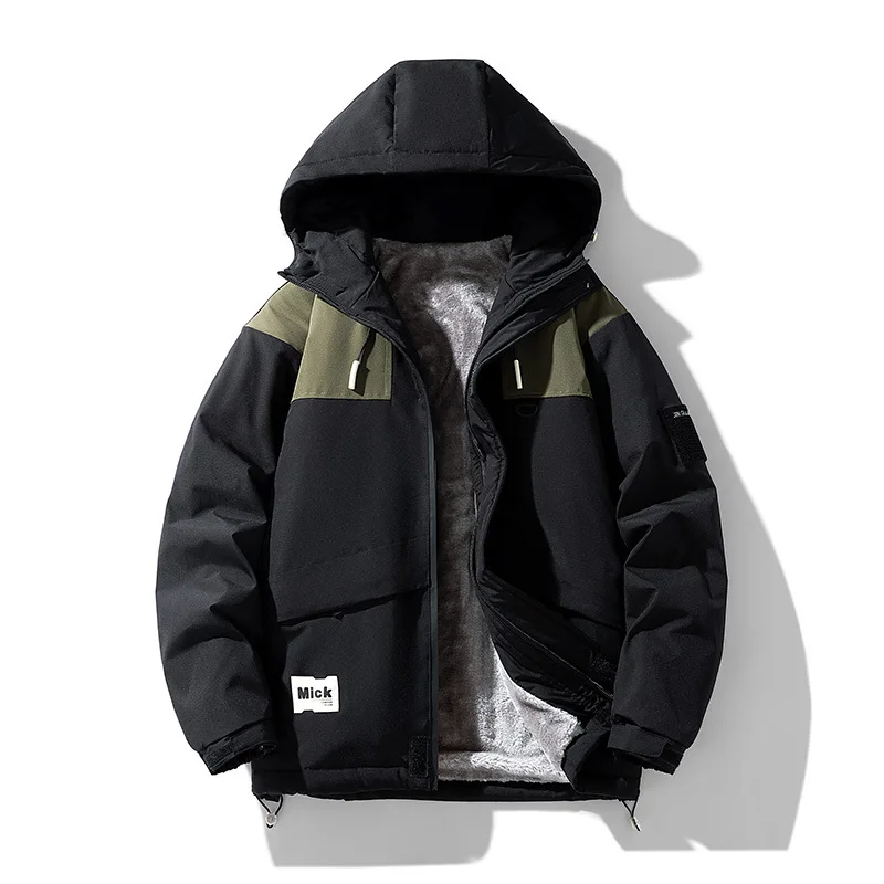 Уличная куртка, осенне-зимняя мужская модная универсальная куртка-тренч, уличная ветрозащитная бархатная дорожная куртка для кемпинга
Уличная куртка, осенне-зимняя мужская модная универсальная куртка-тренч, уличная ветрозащитная бархатная дорожная куртка для кемпинга