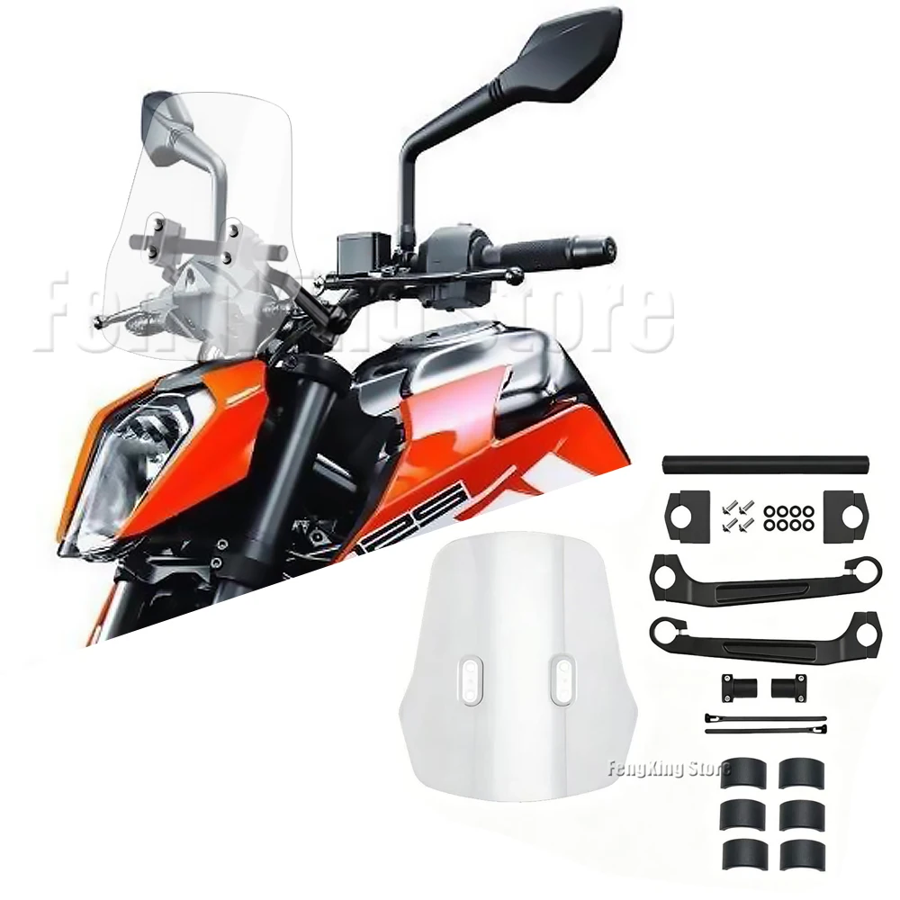 Motorcycle windshield Portable with 12MM navigation bracket suitable For KTM 250 790 Duke 2019-2022 2023
Motorcycle windshield Portable with 12MM navigation bracket suitable For KTM 250 790 Duke 2019-2022 2023