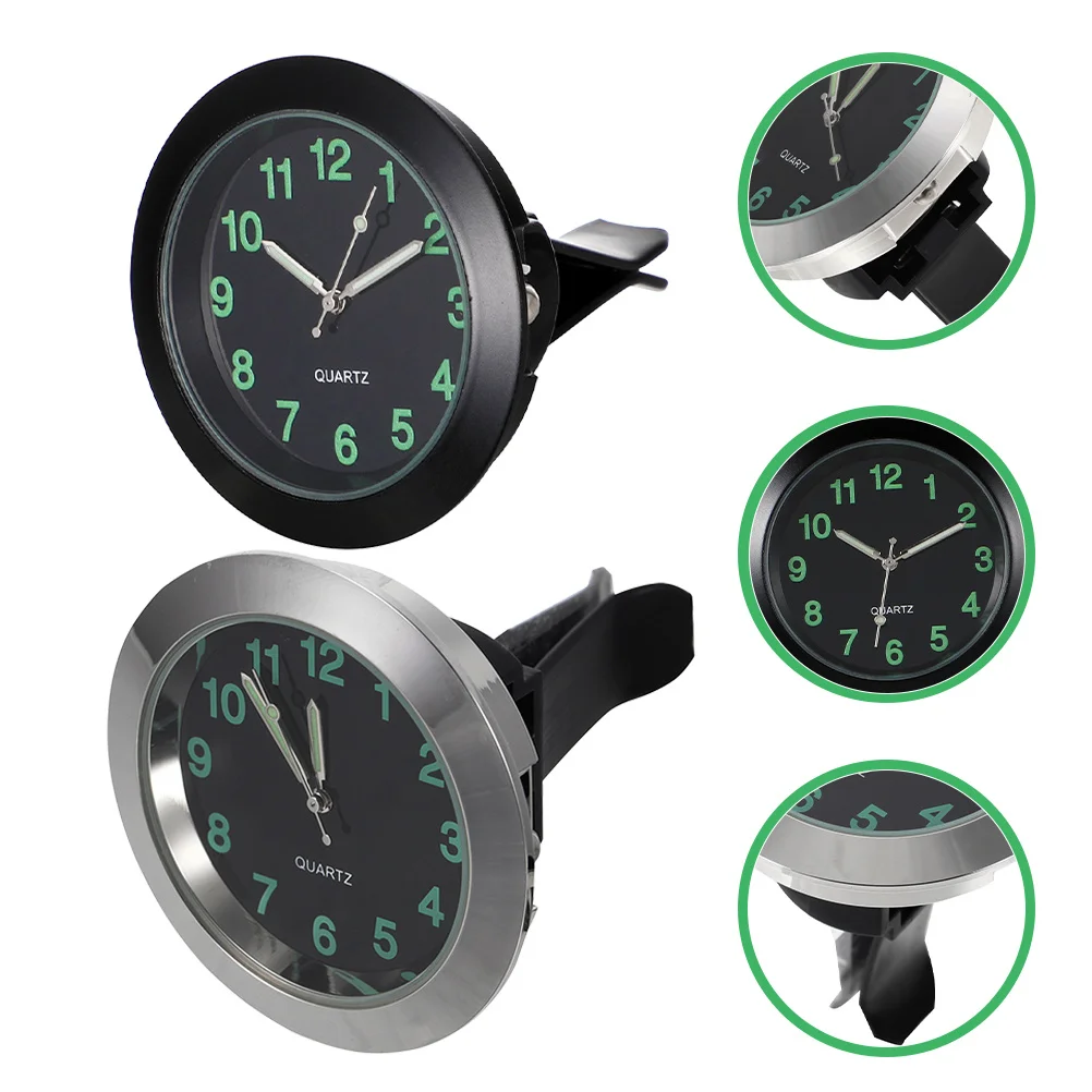 2Pcs Car Clock Dashboard Quartz Luminous Pointer Auto Interior Decoration Small Car Clock for Auto Accessories
2Pcs Car Clock Dashboard Quartz Luminous Pointer Auto Interior Decoration Small Car Clock for Auto Accessories