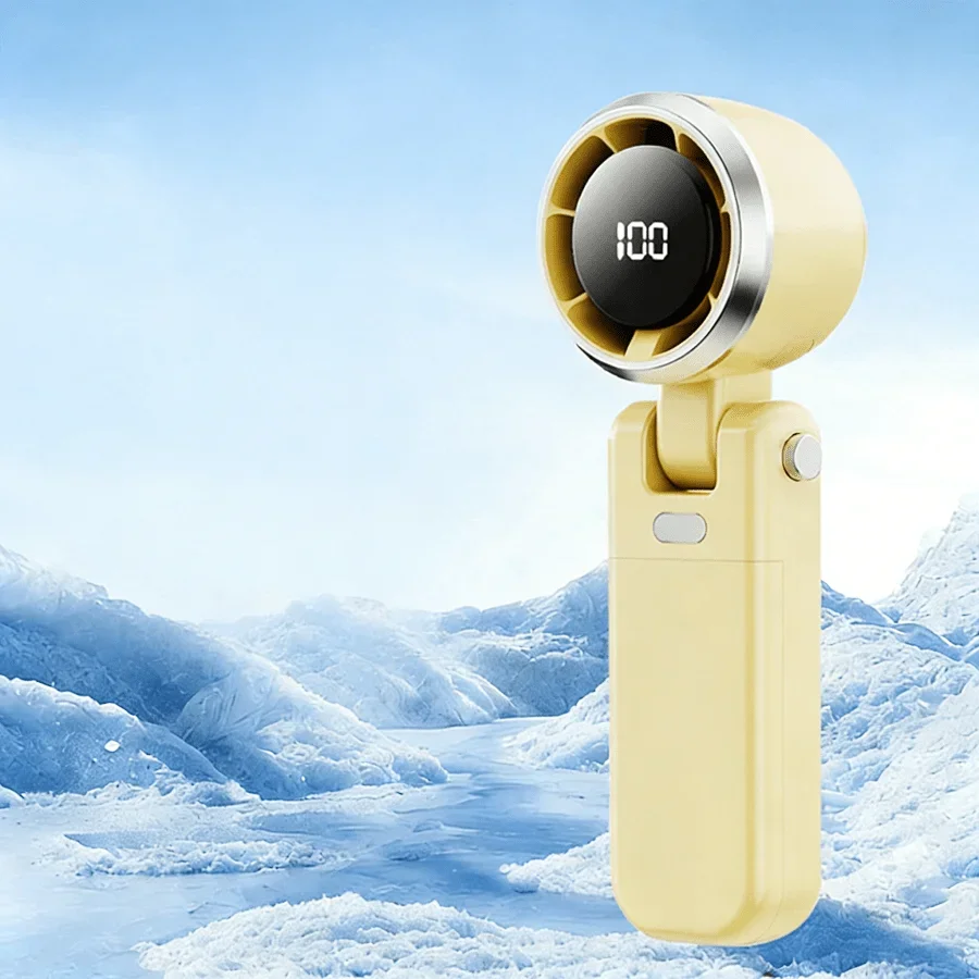 Handheld Portable Turbine Fan, Speed (1-199), 5000mAh Rechargeable Personal Fan, Mini Yet Powerful, Small Pocket Fan, Suitable F
Handheld Portable Turbine Fan, Speed (1-199), 5000mAh Rechargeable Personal Fan, Mini Yet Powerful, Small Pocket Fan, Suitable F
