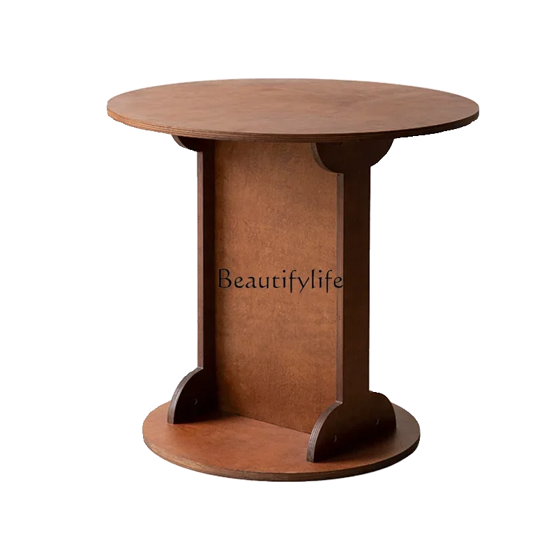 LJY-Retro coffee table Japanese minimalist round table
LJY-Retro coffee table Japanese minimalist round table