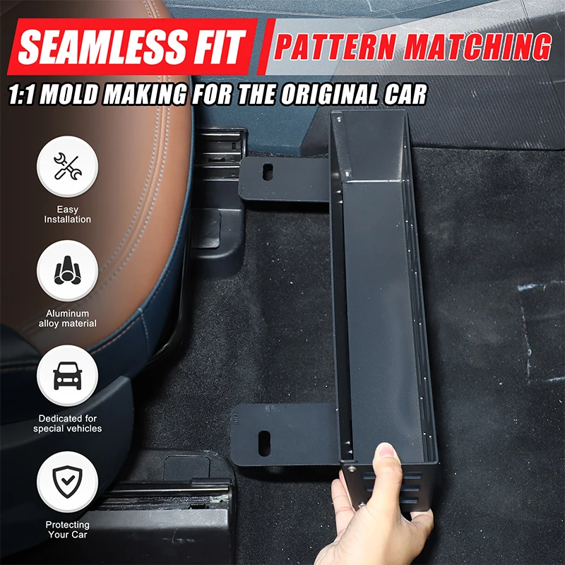 For 2022-2025 Ford Maverick Passenger Under Seat Storage Box Car Accessories Aluminum Alloy Organizer Storage Lower Box Tray
For 2022-2025 Ford Maverick Passenger Under Seat Storage Box Car Accessories Aluminum Alloy Organizer Storage Lower Box Tray
