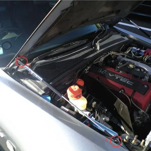 Bonnet Hood Struts for Honda S2000 AP1 1999-2003 Lift Supports Front Cover Modify Gas Damper Spring Shock No-Drill
Bonnet Hood Struts for Honda S2000 AP1 1999-2003 Lift Supports Front Cover Modify Gas Damper Spring Shock No-Drill