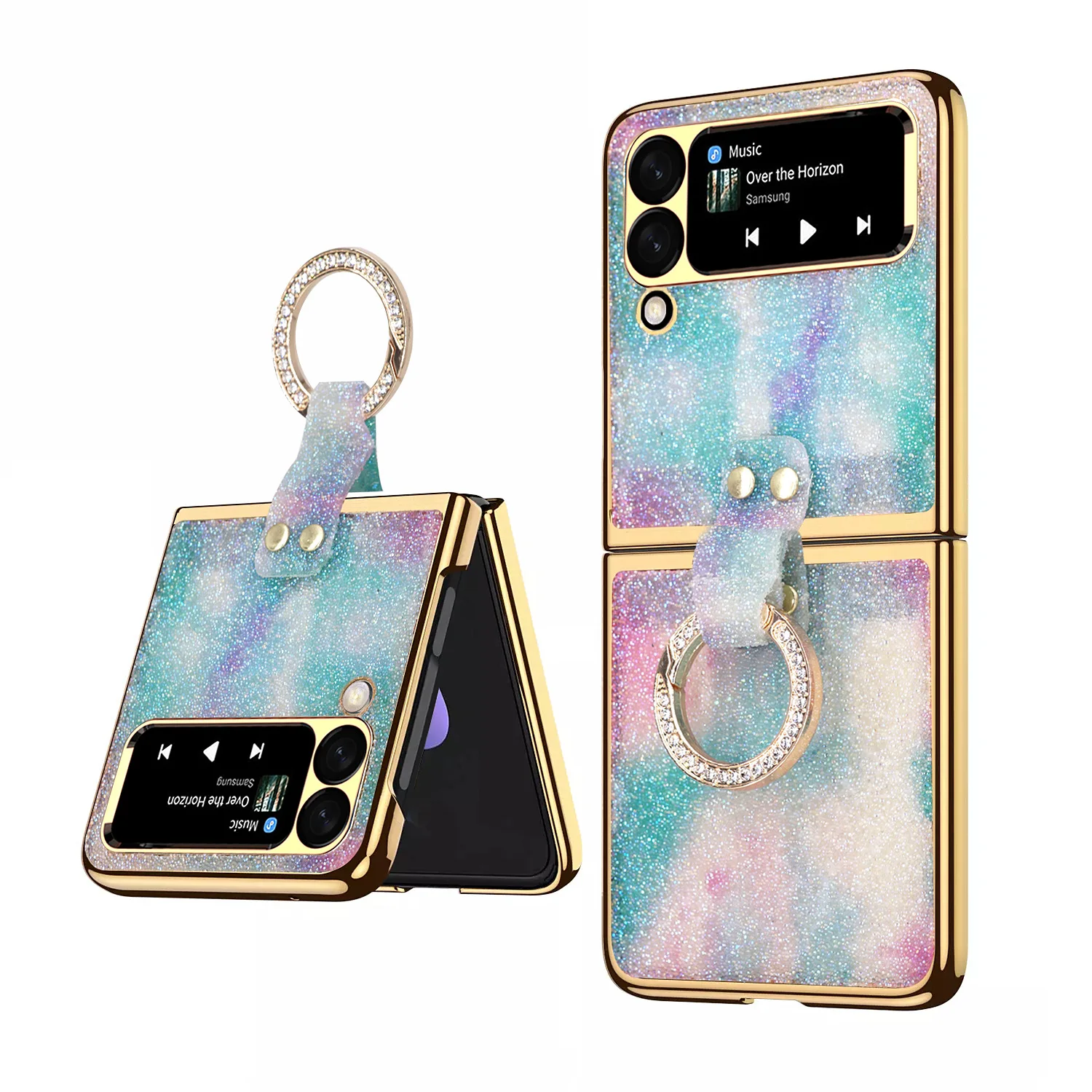 Чехол с гальваническим покрытием и блестками для Samsung Galaxy Z Flip 3 Flip 4 Flip 5
Чехол с гальваническим покрытием и блестками для Samsung Galaxy Z Flip 3 Flip 4 Flip 5