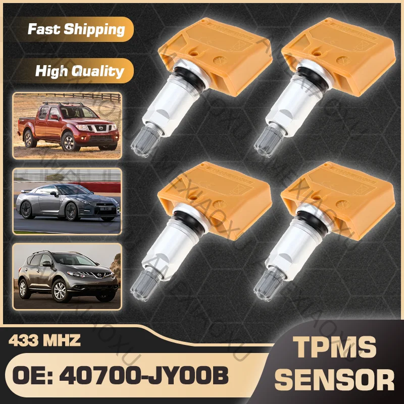 4PCS Tire Pressure Monitor Sensor For Nissan Frontier / Armada / Navara D40 2005-2015 Nissan Murano 2008-2014 TPMS AME
4PCS Tire Pressure Monitor Sensor For Nissan Frontier / Armada / Navara D40 2005-2015 Nissan Murano 2008-2014 TPMS AME
