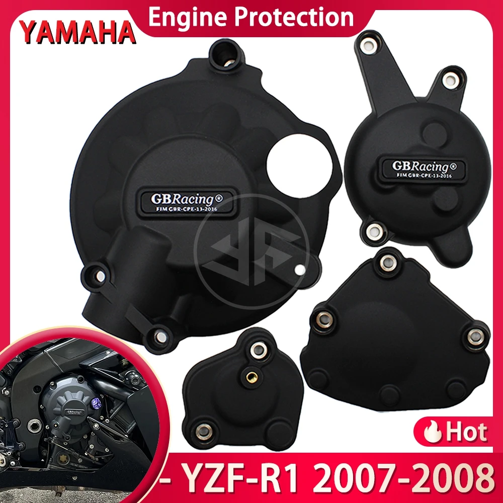 YZF-R1 Motorcycle Accessories For YAMAHA YZF-R1 2007 2008 GB Racing Secondary Engine Protection R1 Carbon Fiber Texture Cover
YZF-R1 Motorcycle Accessories For YAMAHA YZF-R1 2007 2008 GB Racing Secondary Engine Protection R1 Carbon Fiber Texture Cover