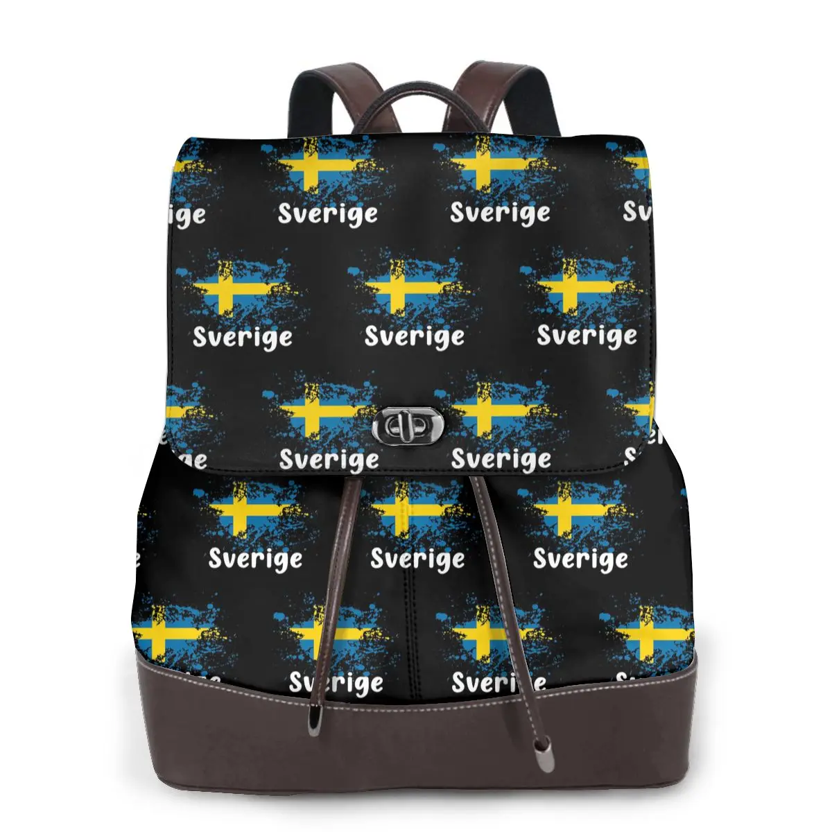 Swedish Flag Sweden Black Sverige Bookbag School Student Bags Hiking Travel Daypack for Women Fashion Derma Backpack
Swedish Flag Sweden Black Sverige Bookbag School Student Bags Hiking Travel Daypack for Women Fashion Derma Backpack