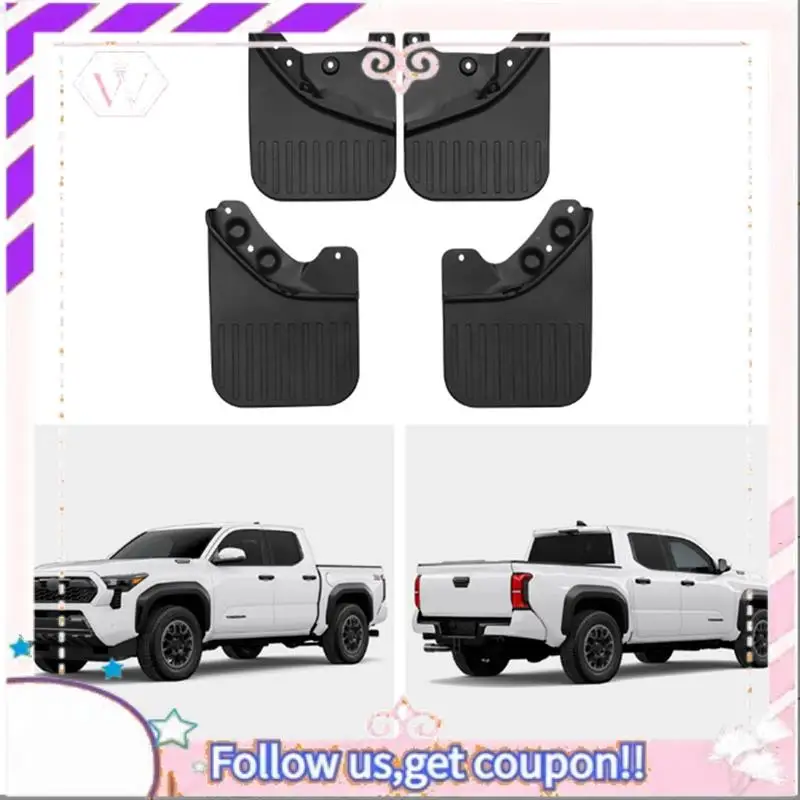 Easy To Use Car Mud Flaps For Toyota Tacoma 2024 Fender Mud Guard Flap Splash Flaps Accessories
Easy To Use Car Mud Flaps For Toyota Tacoma 2024 Fender Mud Guard Flap Splash Flaps Accessories