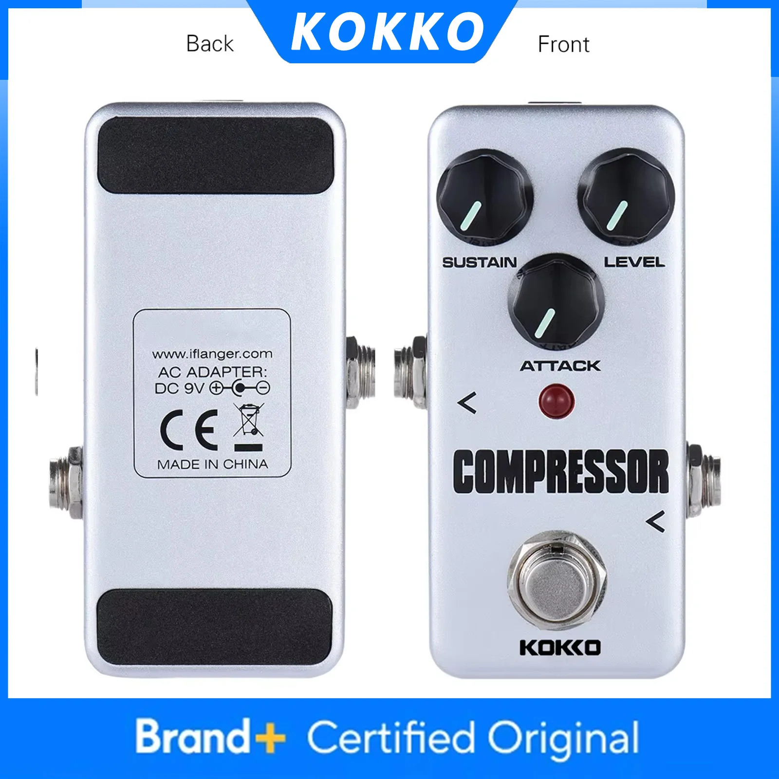 Гитарная педаль эффектов KOKKO FCP2, компрессор, True Bypass, миниатюрная, для электрогитары, аксессуары и запчасти
Гитарная педаль эффектов KOKKO FCP2, компрессор, True Bypass, миниатюрная, для электрогитары, аксессуары и запчасти