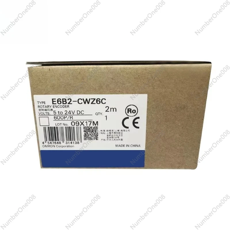 E6B2-CWZ6C 360P/R Rotary Encoder Controller | 2m Rotation Sensor | Original New Stock
E6B2-CWZ6C 360P/R Rotary Encoder Controller | 2m Rotation Sensor | Original New Stock