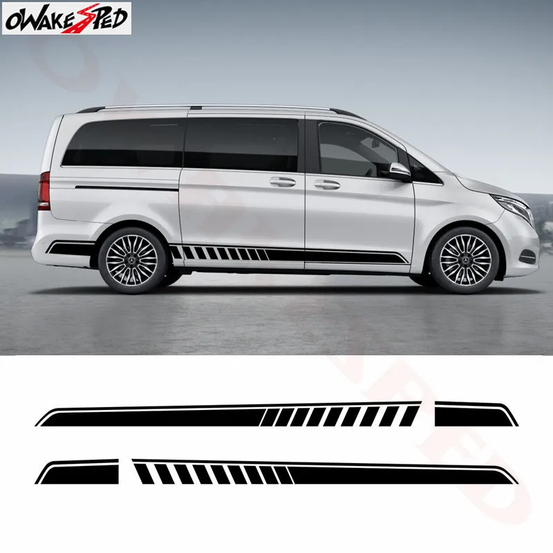 4Pcs Car Door Side Decor Sticker For Mercedes Benz Vito Viano V Class Van Camper Auto Body Decor Vinyl Decals Racing Accessories
4Pcs Car Door Side Decor Sticker For Mercedes Benz Vito Viano V Class Van Camper Auto Body Decor Vinyl Decals Racing Accessories