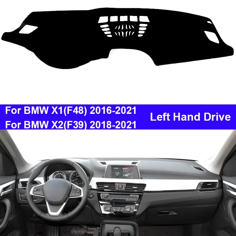 Для BMW X1 (F48) 2016 2017- 2021 X2 (F39) 2018-20120 2021 защитная накладка на приборную панель автомобиля силиконовый нескользящий коврик автомобильный солнцезащитный козырек
Для BMW X1 (F48) 2016 2017- 2021 X2 (F39) 2018-20120 2021 защитная накладка на приборную панель автомобиля силиконовый нескользящий коврик автомобильный солнцезащитный козырек