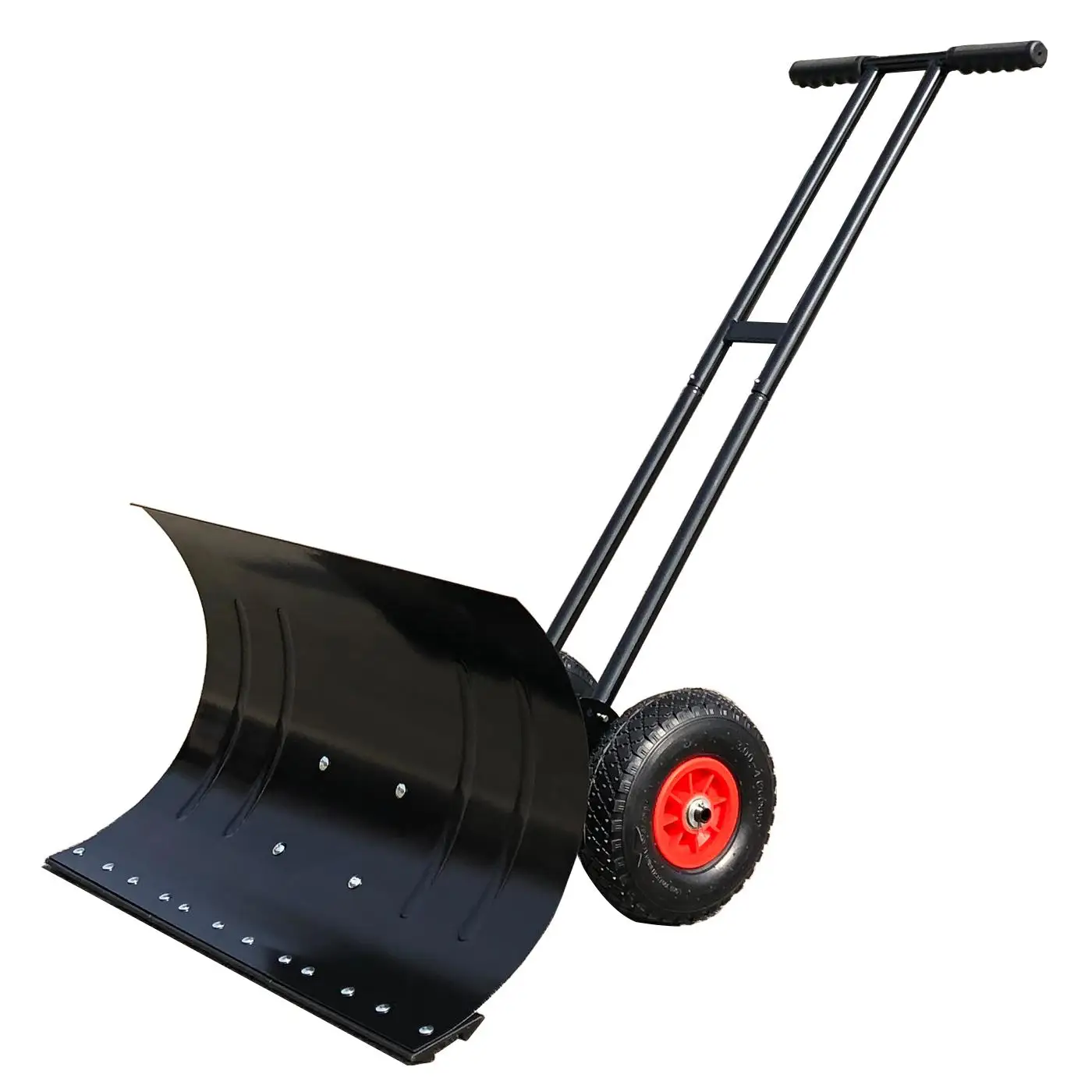 Large Snow Shovel Pusher for Driveway, Metal Snow Pusher with Wheels, Ergonomic Snow Pusher Shovel Adjustable Angle for Driveway
Large Snow Shovel Pusher for Driveway, Metal Snow Pusher with Wheels, Ergonomic Snow Pusher Shovel Adjustable Angle for Driveway