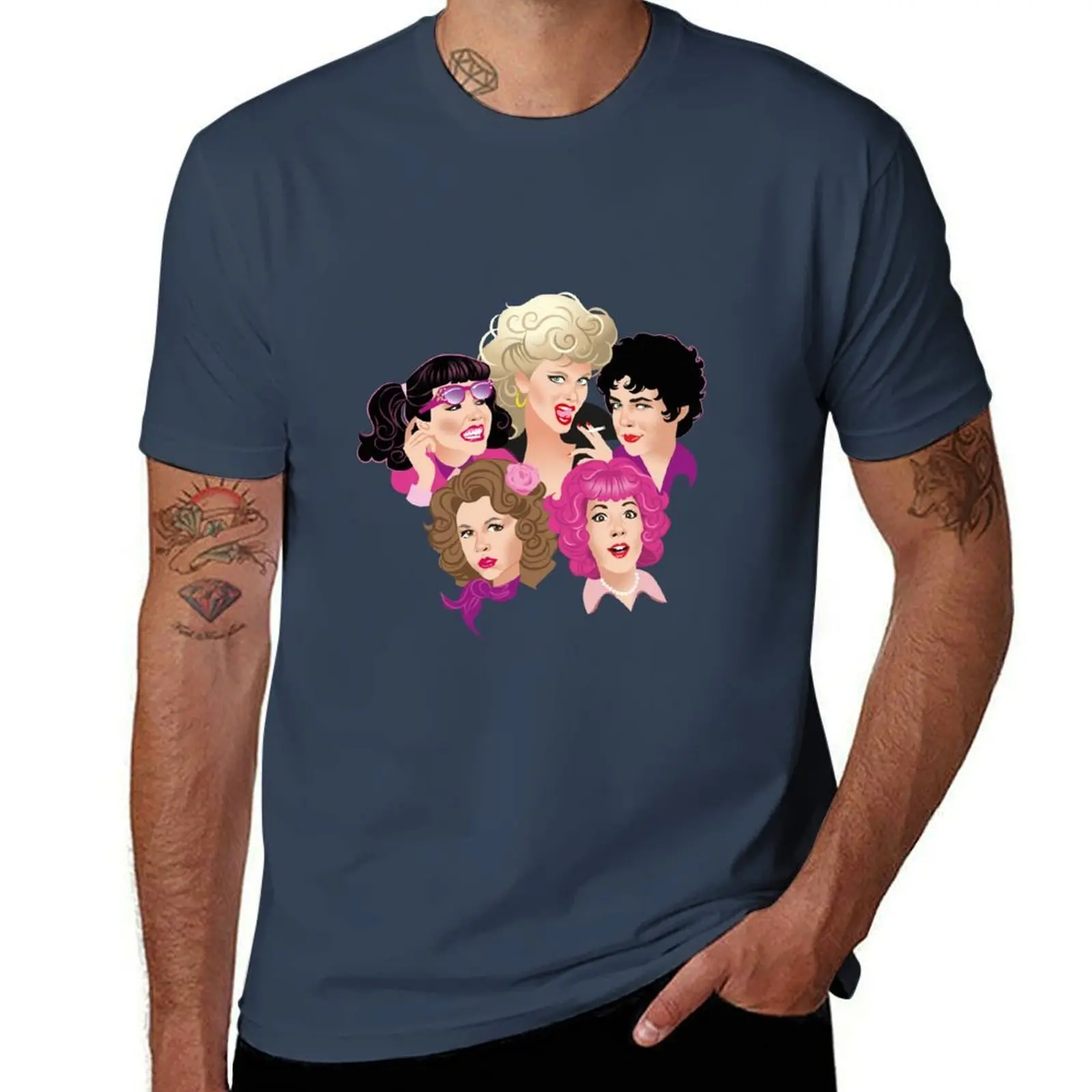 Pink Ladies T-Shirt Plus Size All Match Tee Shirt
Pink Ladies T-Shirt Plus Size All Match Tee Shirt