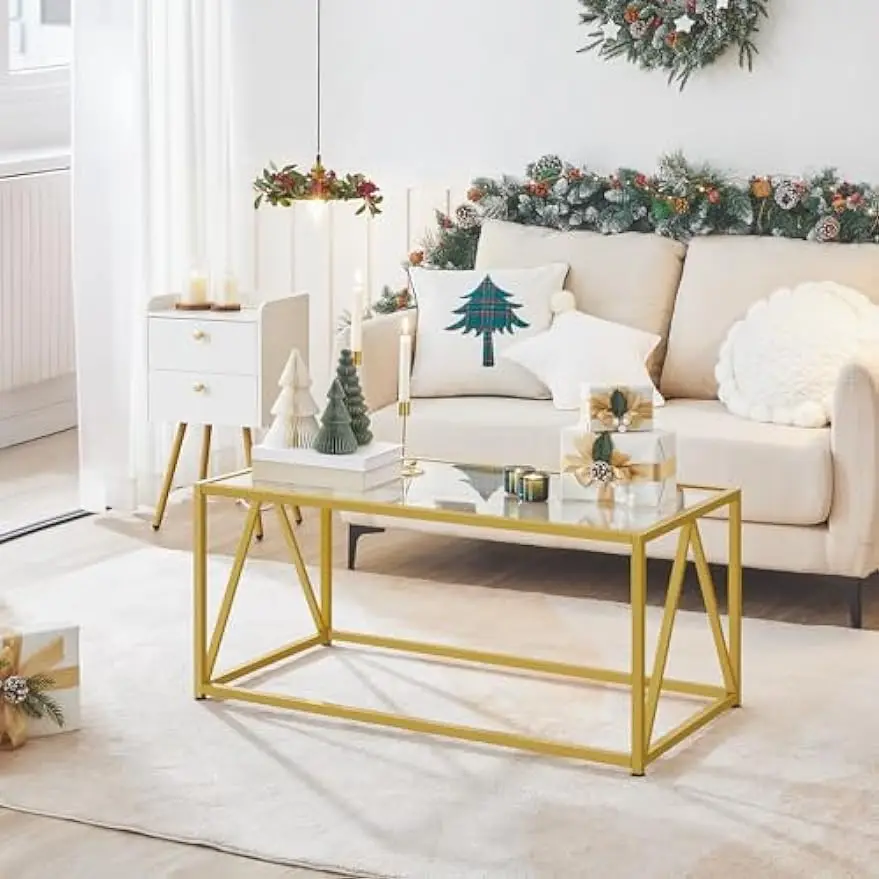 Comfort Corner Glass Coffee Table,Gold Glass Coffee Tables for Living Room,1 Layer Center Table,for Apartment,Office
Comfort Corner Glass Coffee Table,Gold Glass Coffee Tables for Living Room,1 Layer Center Table,for Apartment,Office