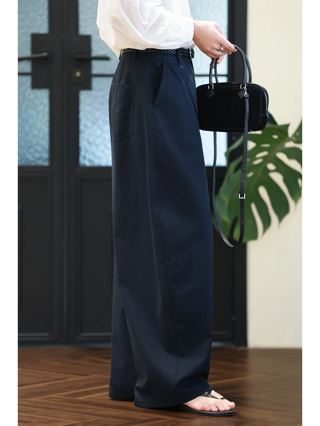 High Waist Wide Leg Pants Straight Cut Loose Fit Cotton Casual Waed Blue Jeans Pear aped Body Concealing Slimming Trousers
High Waist Wide Leg Pants Straight Cut Loose Fit Cotton Casual Waed Blue Jeans Pear aped Body Concealing Slimming Trousers