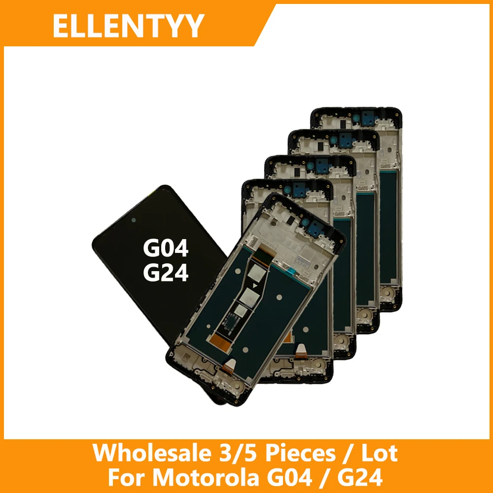 Wholesale 3/5 pieces / Lot High Quality For Motorola G04 And Moto G24 Screen Lcd display With Touch Digitizer
Wholesale 3/5 pieces / Lot High Quality For Motorola G04 And Moto G24 Screen Lcd display With Touch Digitizer