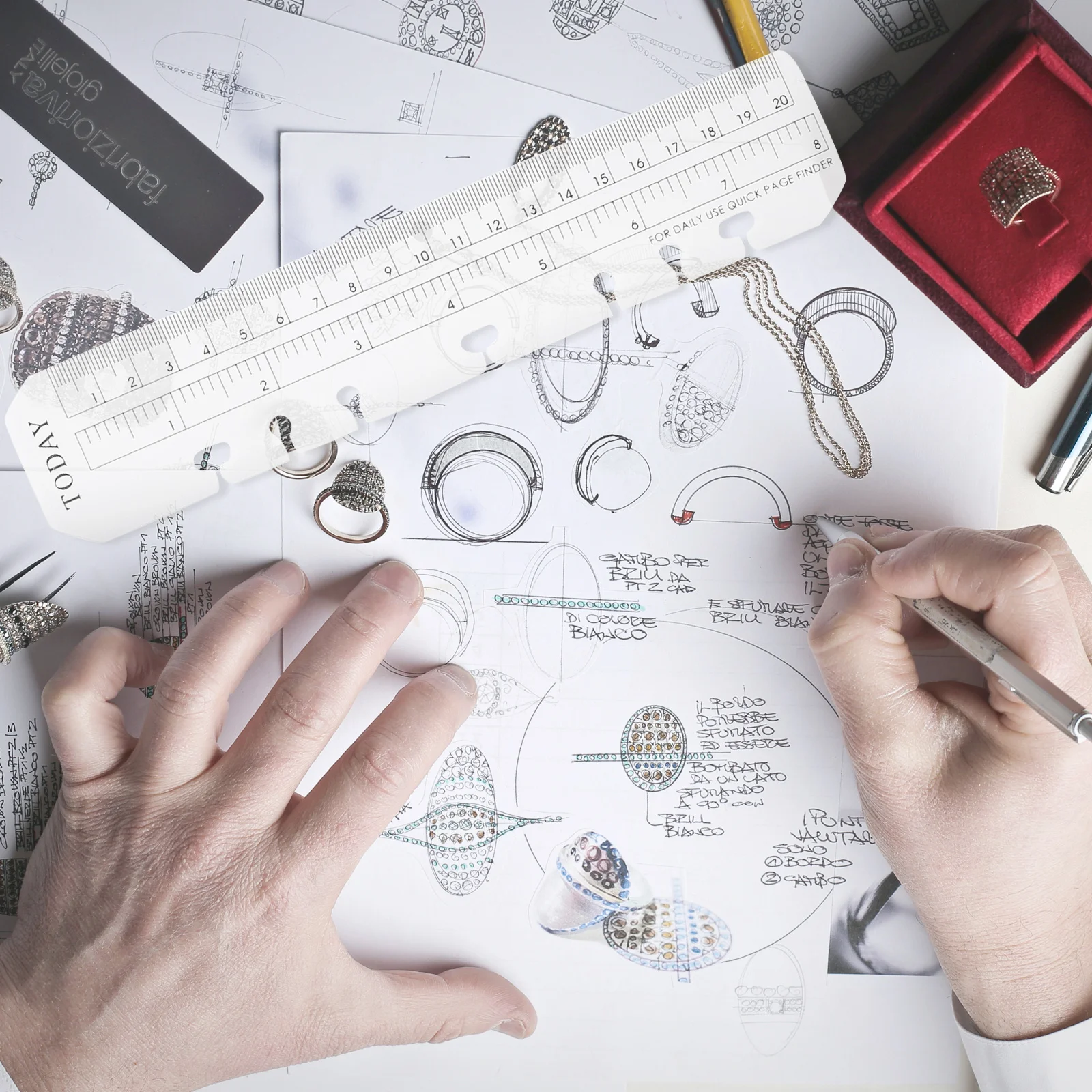 12Pcs Bookmarks Ruler PP Material Practical Gift for Readers Students Teachers Planner Accessory Page Ruler
12Pcs Bookmarks Ruler PP Material Practical Gift for Readers Students Teachers Planner Accessory Page Ruler