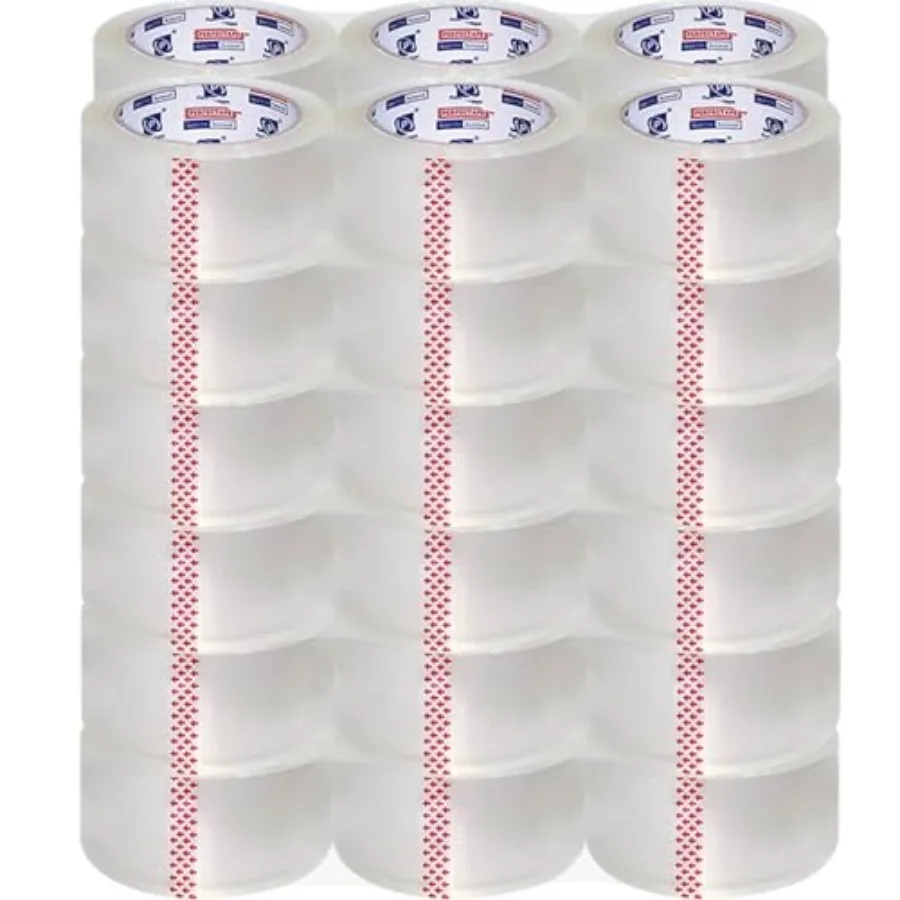 Heavy Duty Packing Tape 36 Rolls, Total 2160Y, Clear, 2.7 mil, 1.88 inch x 60 Yards, Ultra Strong, Refill for Packaging and Shi
Heavy Duty Packing Tape 36 Rolls, Total 2160Y, Clear, 2.7 mil, 1.88 inch x 60 Yards, Ultra Strong, Refill for Packaging and Shi