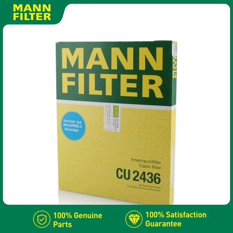 MANN FILTER AC Cabin Air Filter for Ford EcoSport 2018-2022 B2E CU2436 1541456 1566997 1701022 2092404 2092437
MANN FILTER AC Cabin Air Filter for Ford EcoSport 2018-2022 B2E CU2436 1541456 1566997 1701022 2092404 2092437